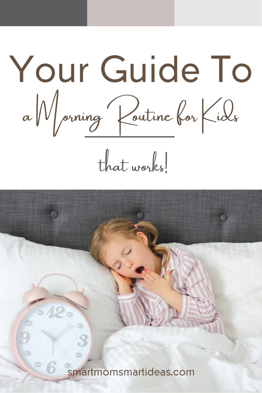 A morning routine for kid's