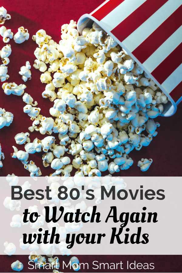 Looking for a new movie to try on family movie night? Let's go back to the 80's with these best 80's movies. You will love watching these 80's movie classics with your kids | #smartmomsmartideas, #movies, #familynight, #movienight