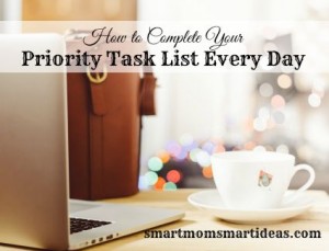 How to Complete Your Priority Tasks
