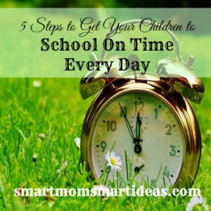 5 Steps to Get to School On Time Every Day