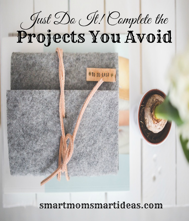 Just do it complete the tasks you avoid. What project did you start and not complete? What task are you avoiding? Here's a 5 step plan to get those projects done.