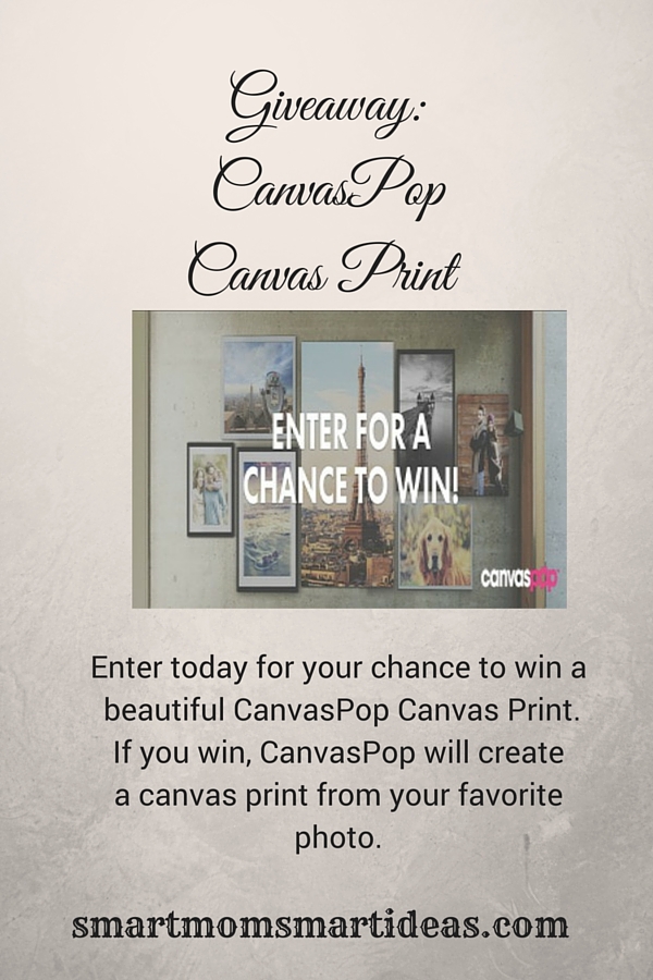 Enter to win a canvaspop canvas print