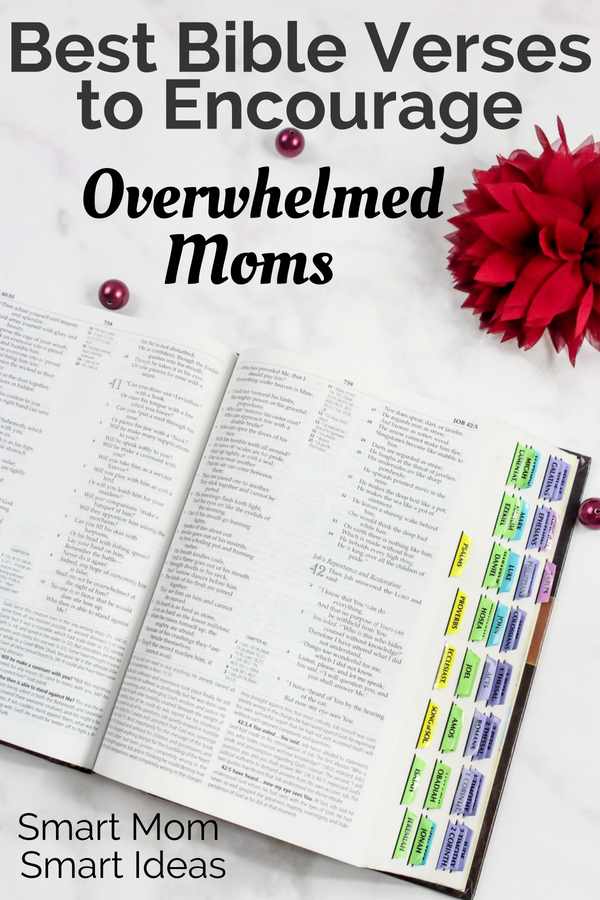 Are you overwhelmed and need encouragement today? Read these 10 encouraging bible verses for moms | bible verses for tired moms | encouragement for moms | bible verses for discouraged moms | #bibleversesformoms, #encouragingbibleverses
