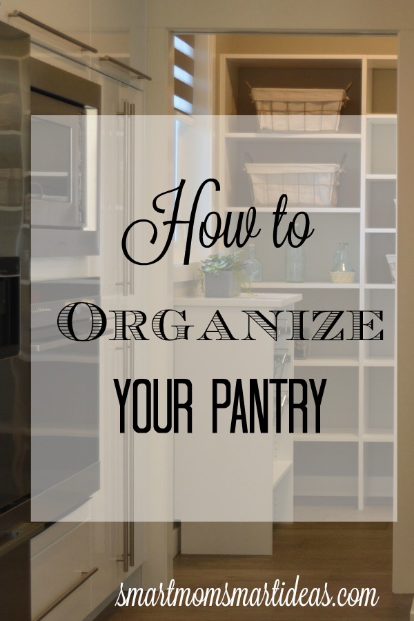 How to organize your pantry. It's week 5 of organize your life - a 52 week organizing challenge. Simple ways to organize your pantry.