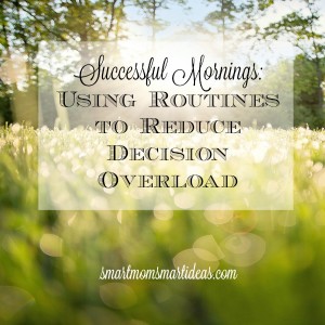 Successful Mornings: Using Routines