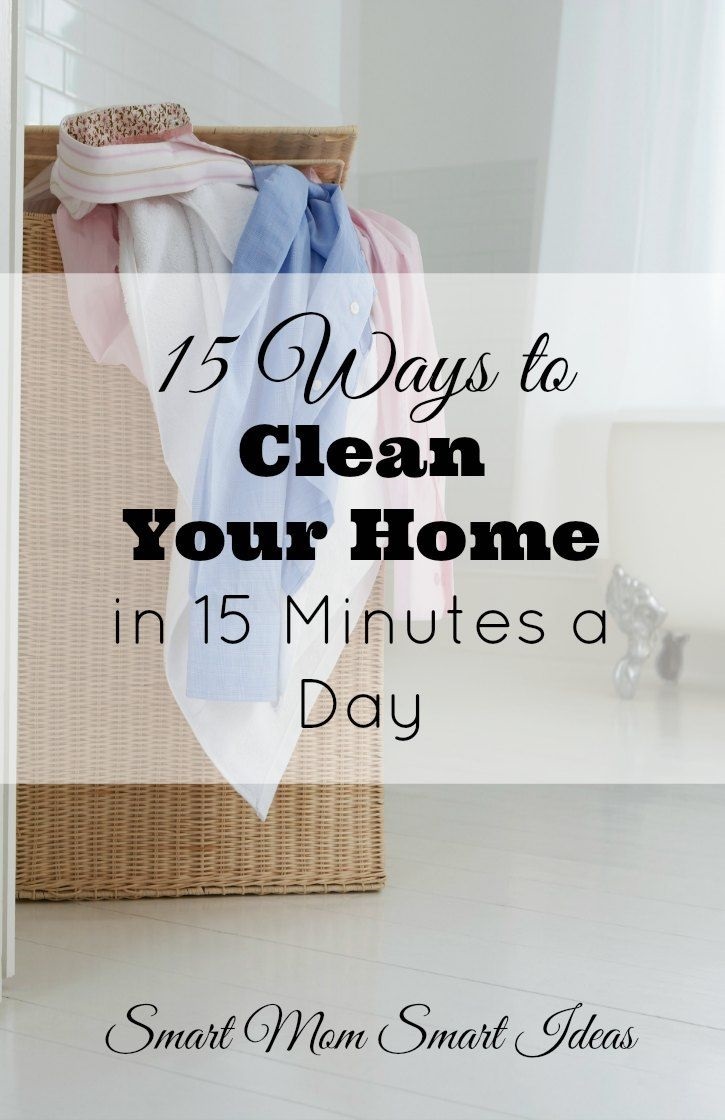 The 10 Minute A Day Home Cleaning Routine Homemaking Smart Mom