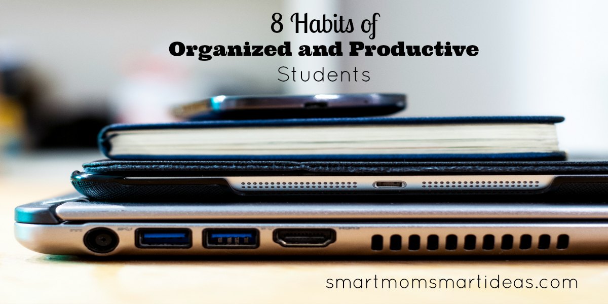8 habits of organized & productive students