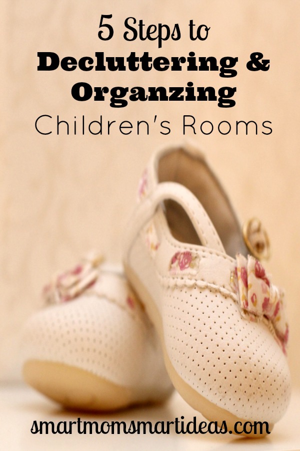 5 steps to declutter & organize children's rooms