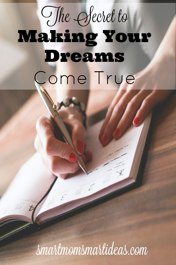 The secret to making your dreams come true. One word changes everything.