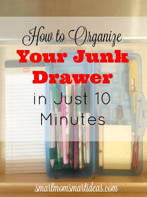 Let's organize your junk drawer. Make it easy to find everything you need.