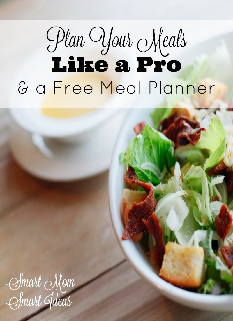 Tips to make your meal planning simple and a free printable meal planner.