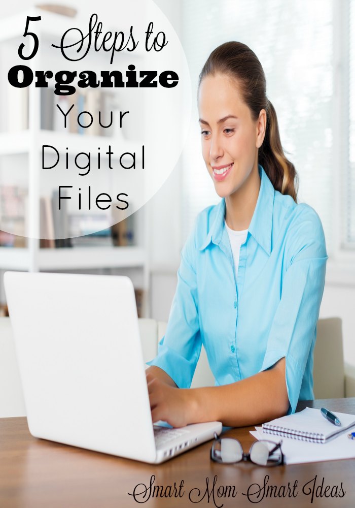 Are you overwhelmed with too many digital files? Digital photos, digital books, email, everything is digital. Do you have a system to organize your digital life? Start with these 5 steps to organize your digital files.