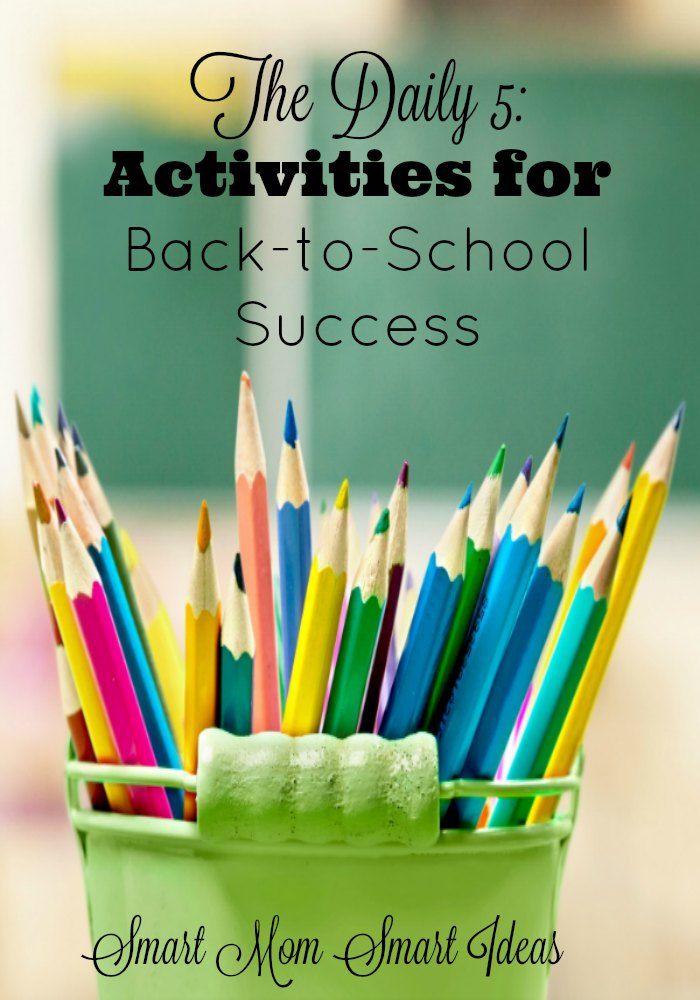 It's time to get ready for back-to-school. Help your child be ready to learn by getting started now with these 5 daily activities.