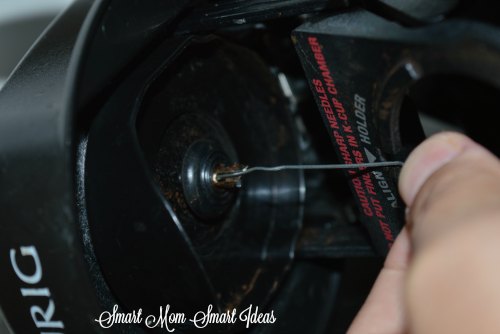 How to unclog outlet keurig needle