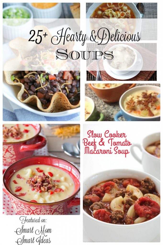 Don't miss these 25+ delicious and hearty soups! Classic soup recipes your family will enjoy again and again.