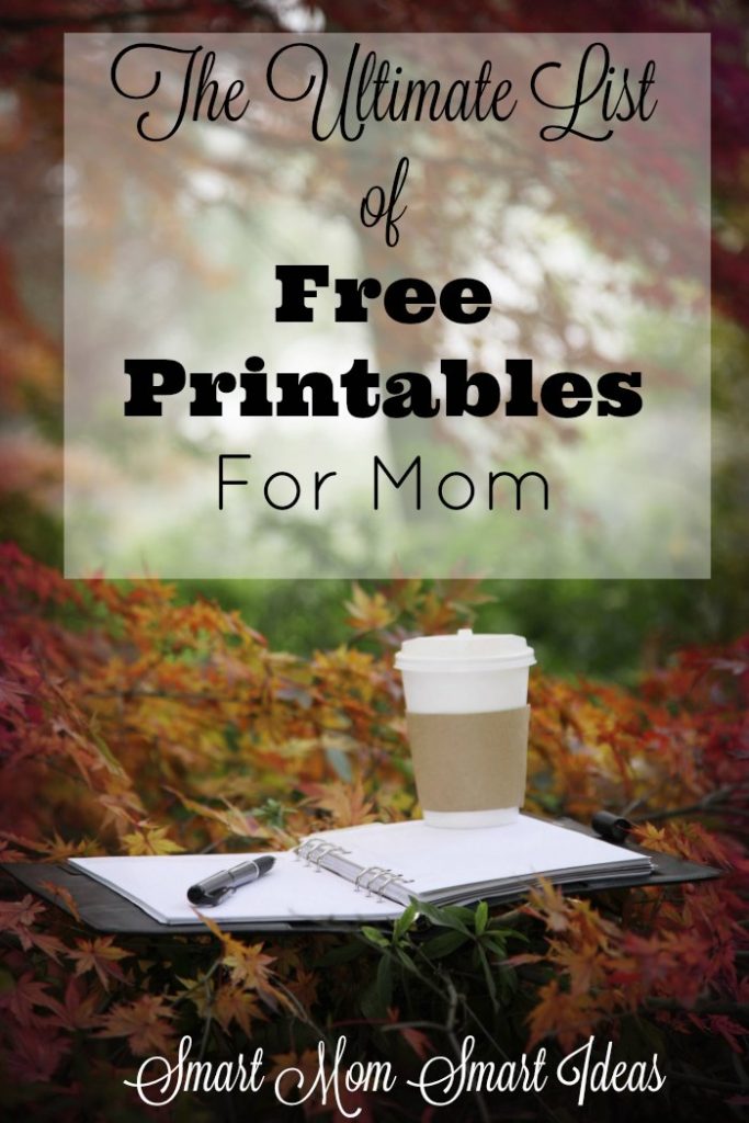 Do you love free printables? Don't miss this list of 60+ free printables for moms! Check it out today.
