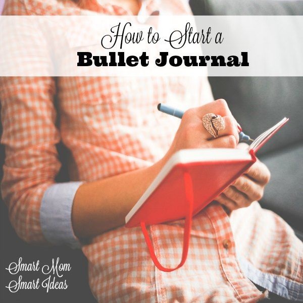 How to Start a Bullet Journal - Journaling - Smart Mom Smart Ideas