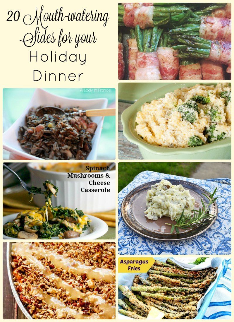 Need a side dish for your thanksgiving or christmas dinner? Try these mouth-watering sides for a perfect holiday dinner.
