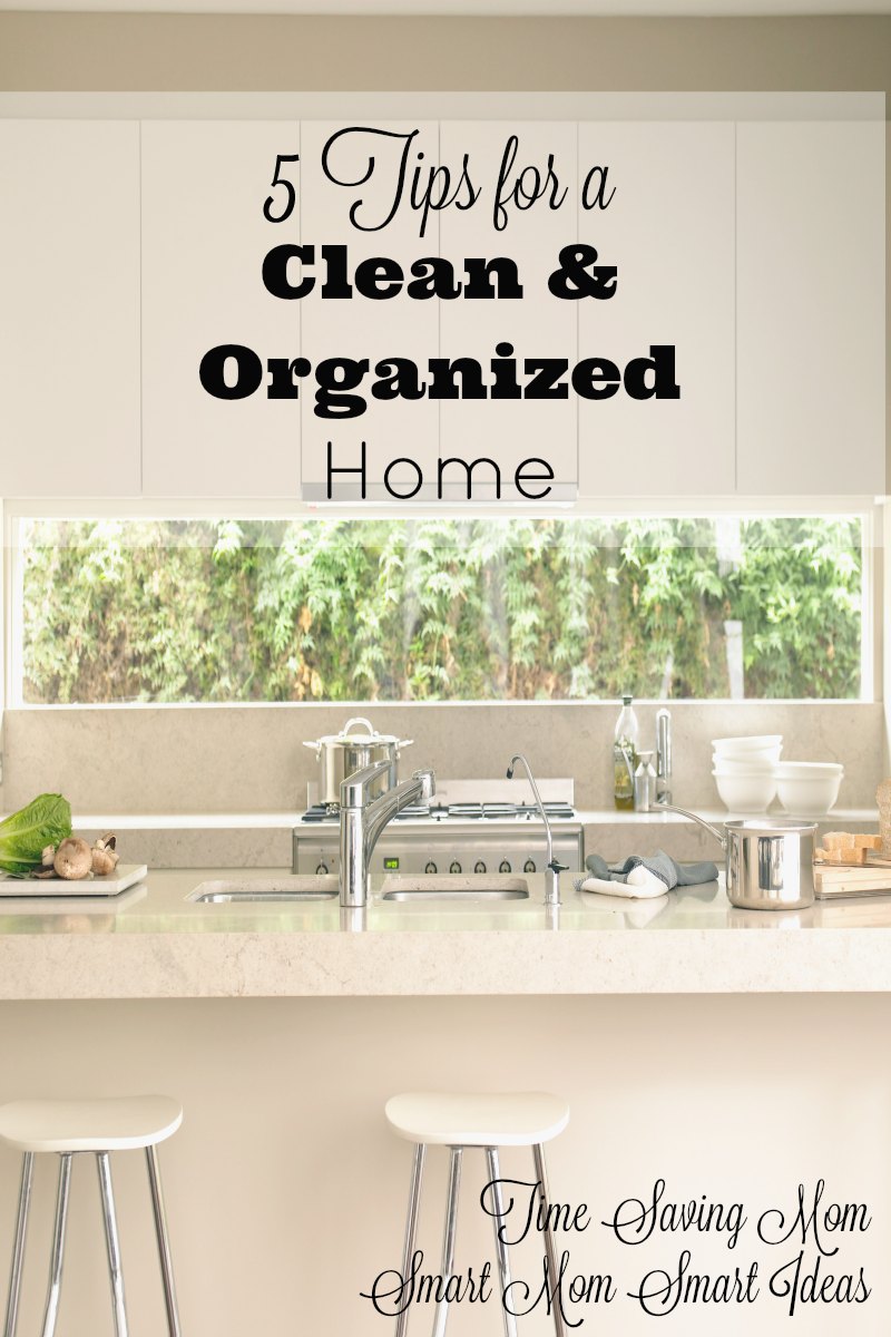 Need some new ideas to keep your home clean & organized? Try these great tips.