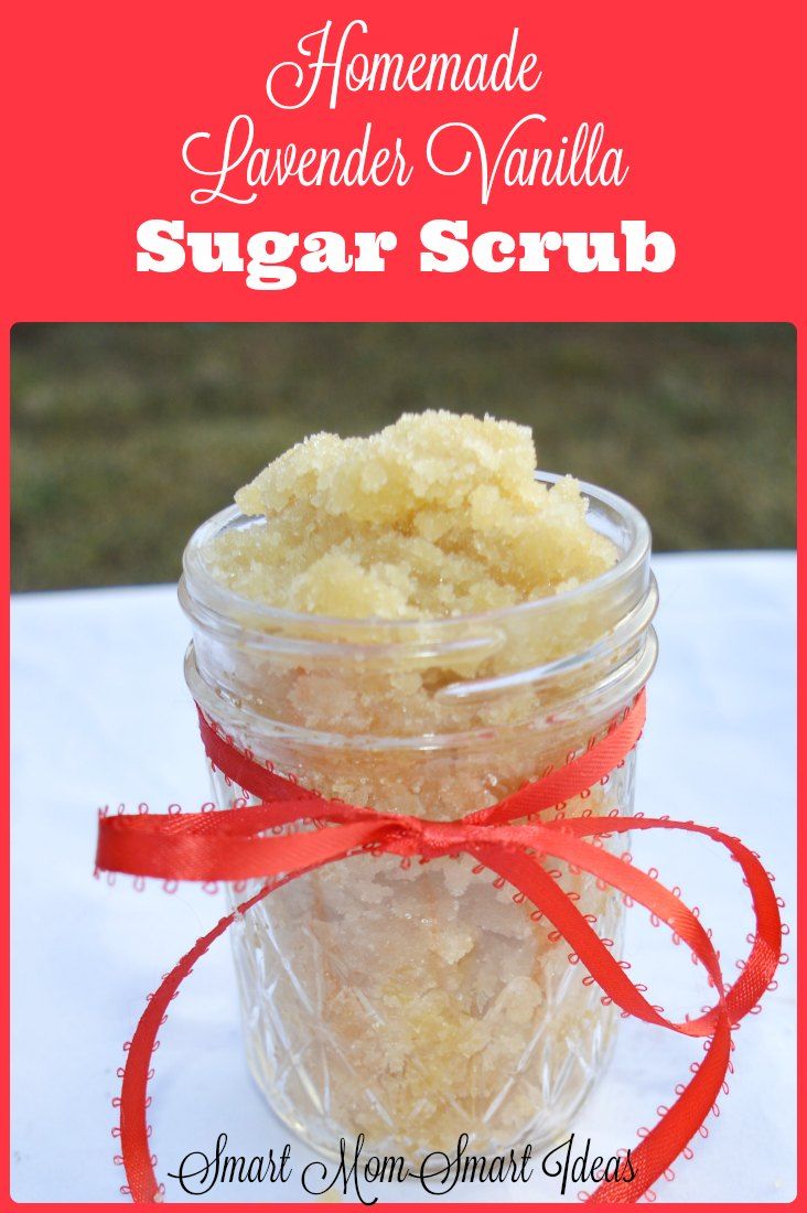 Try this easy to make Lavender Vanilla Sugar Scrub with ingredients you already have at home. Soften and moisturize skin with daily use. 