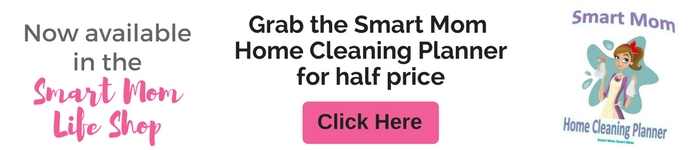 Smart mom home cleaning planner