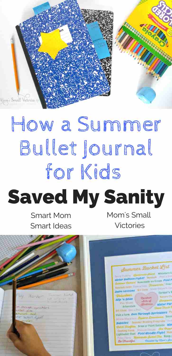 Bullet Journaling Your Child Starting School