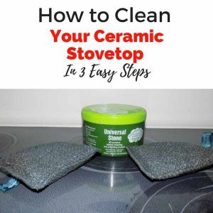 How to clean a ceramic stovetop