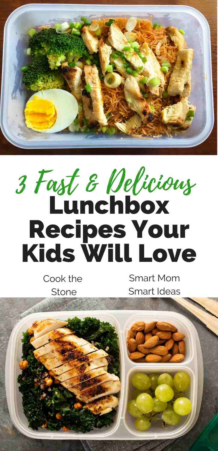 Looking for new lunchbox ideas? Try these 3 fast and delicious lunchbox recipes your kids are sure to love!
