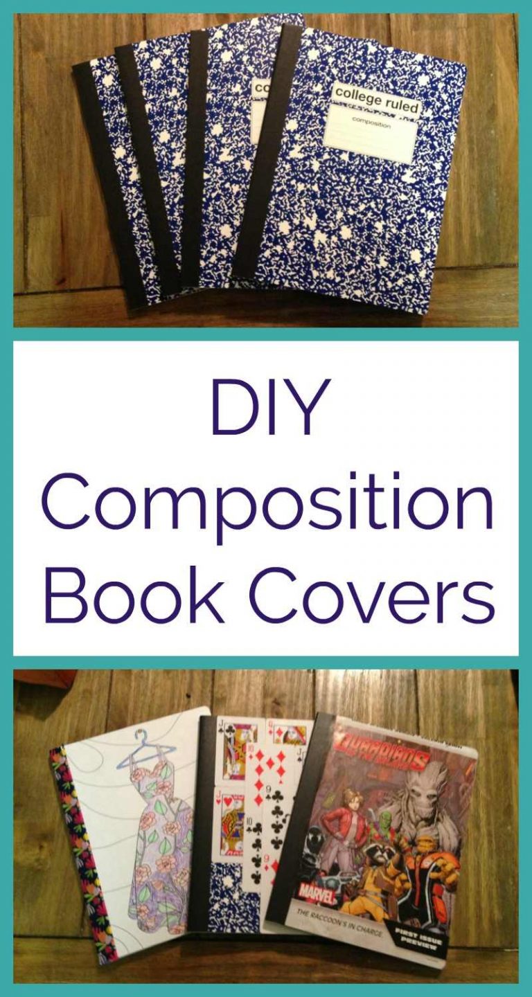 How to Make DIY Composition Notebook Covers Smart Mom Smart Ideas