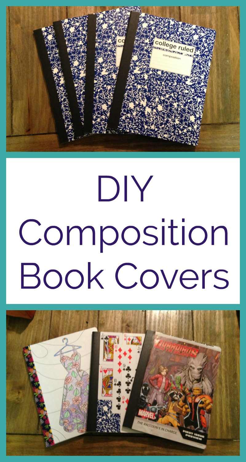 How to make diy composition notebook covers | get creative with these composition notebook covers | back to school tips | back to school prep