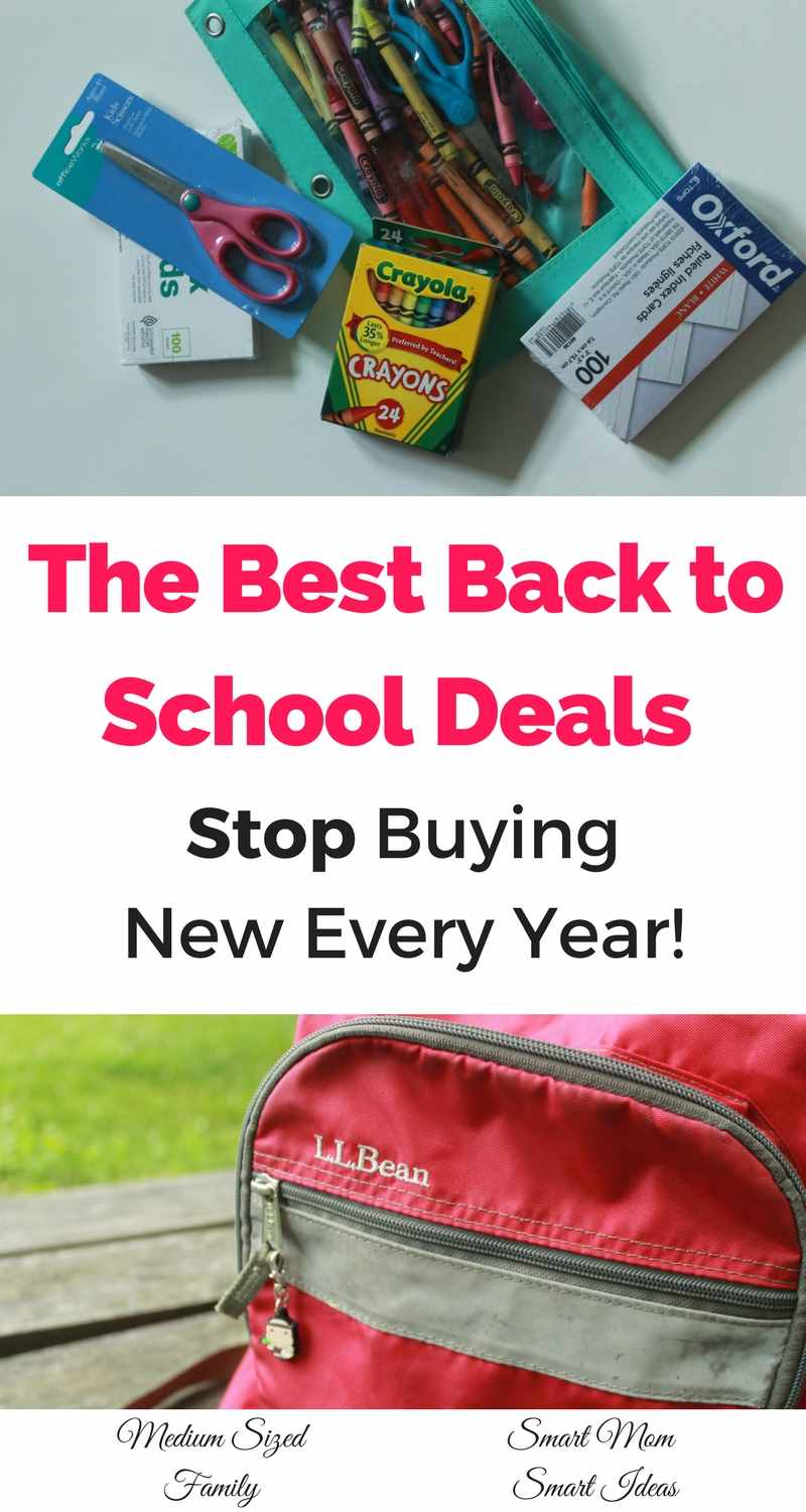 How to get the best back to school deals? Stop buying new every year! | Back to school savings | back to school tips | saving money on back to school
