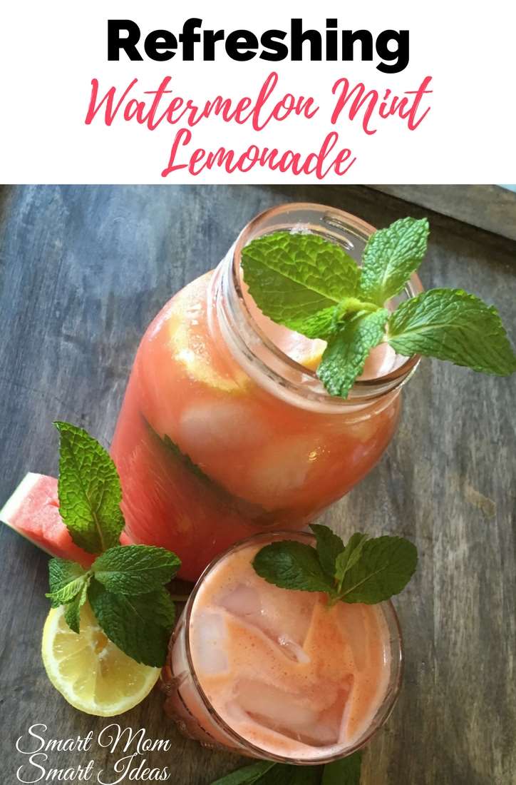 Watermelon mint lemonade recipe | lemonade recipe | how to make watermelon mint lemonade