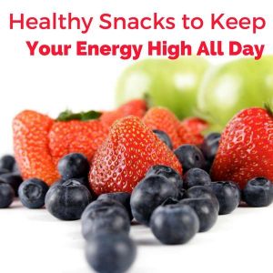 Ideas for healthy snacks | high energy snacks