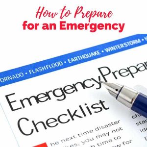 Emergency preparedness | planning for emergencies | how to prepare for a disaster