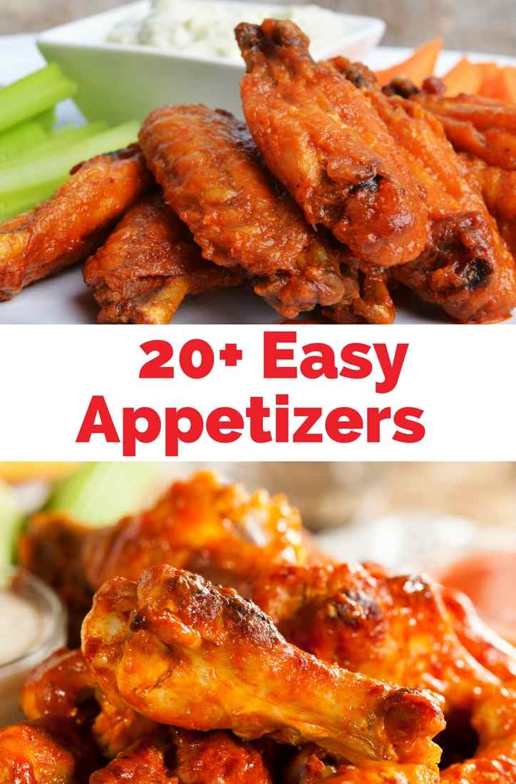Planning a party and need a few #appetizers to share? Check out this post with 20+ easy appetizers | party appetizers | game day appetizers