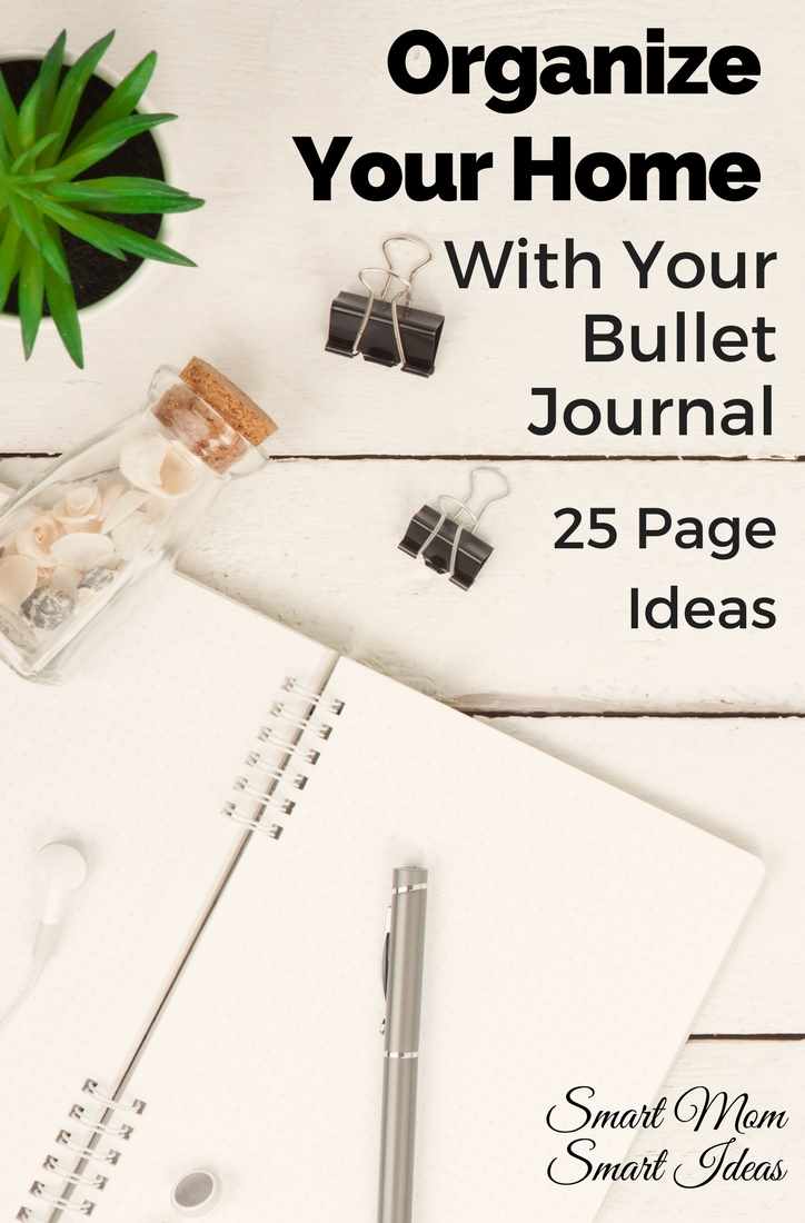 How to organize your home with your bullet journal | bullet journal ideas | bullet journal pages | #bulletjournal, #bulletjournaljunkie, #bulletjournalpages, #bulletjournalideas