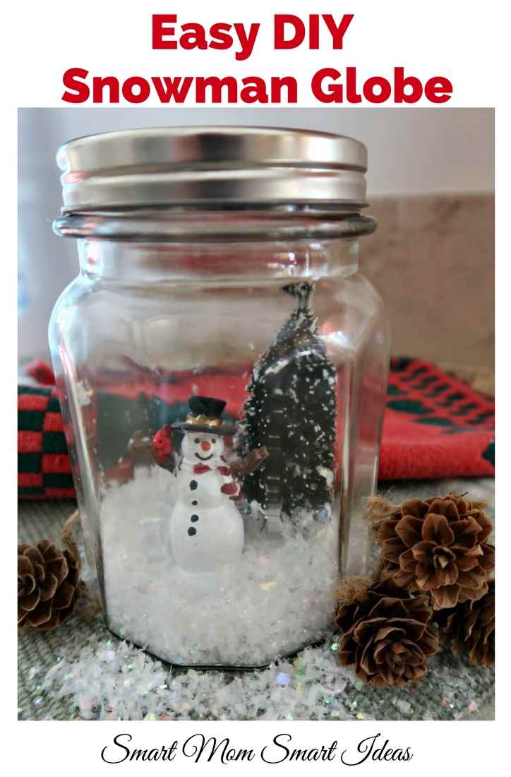 Easy diy waterless snowman globe | christmas decoration | christmas craft | #christmas, #christmascraft, #christmasdecoration