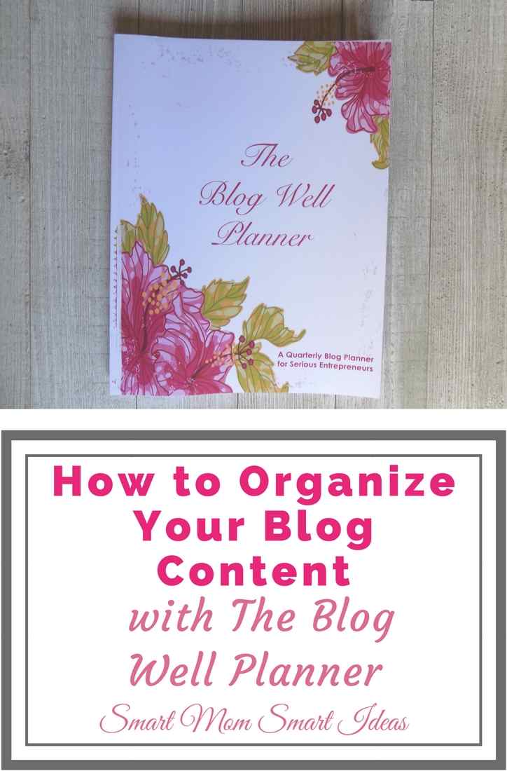 How to organize your blog with the blog well planner | organize your blog | the blog well planner | #blogplanner, #blogwellplanner, #organizeyourblog