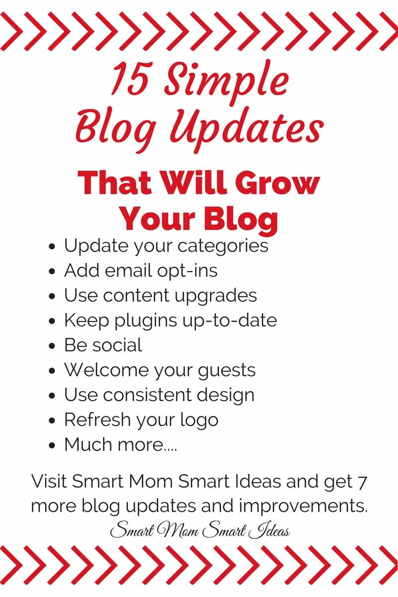 Simple updates for your blog | improve your blog with these updates | how to update your blog