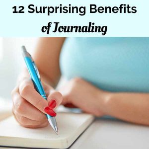 Benefit of journaling for moms