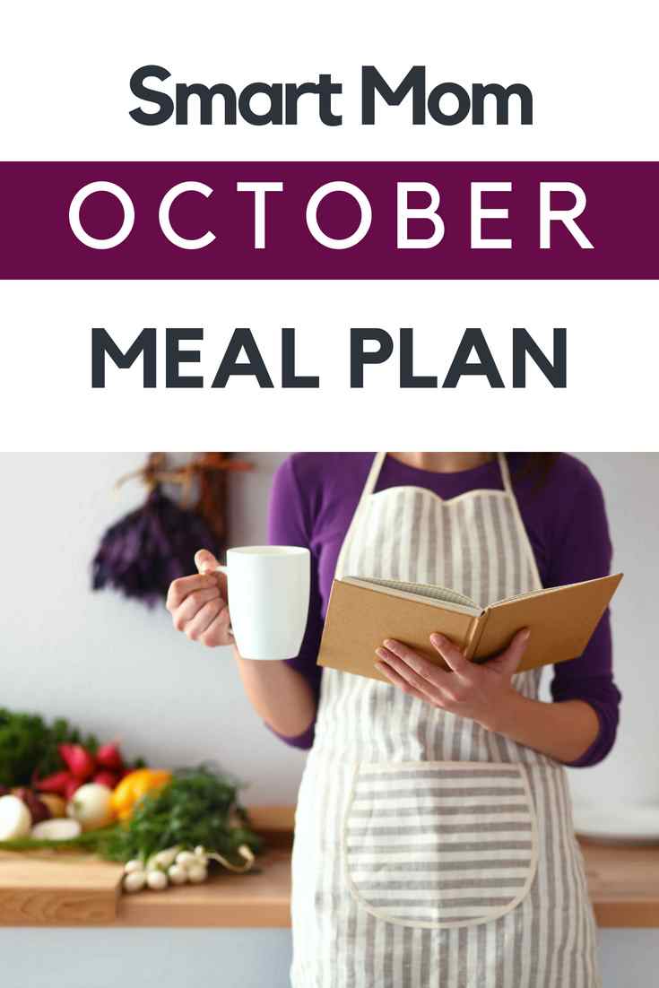 Are you looking for an easy meal plan? Try this monthly meal plan for busy moms. Kid-friendly recipes, quick and easy dinners. | #smartmomsmartideas, #mealplanner, #mealplanning, #menuplan, #menuplanner