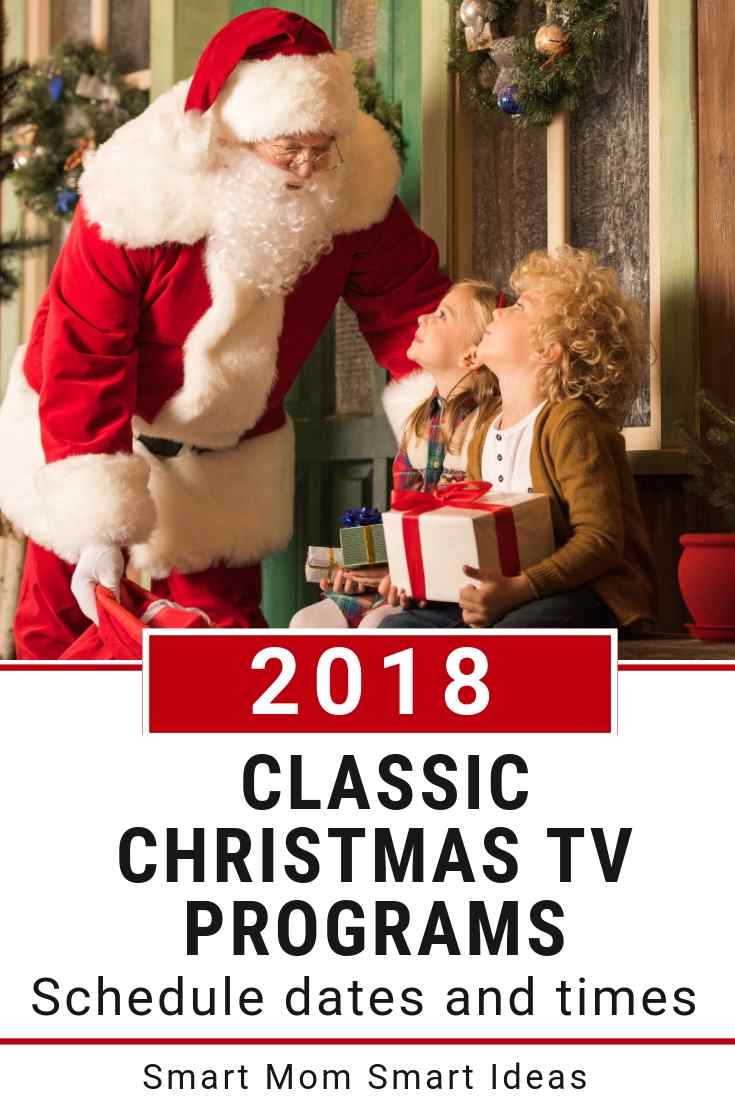 Classic christmas programs schedule 2018 - don't miss these classic christmas tv programs. #smartmomsmartideas, #christmas, #christmastraditions