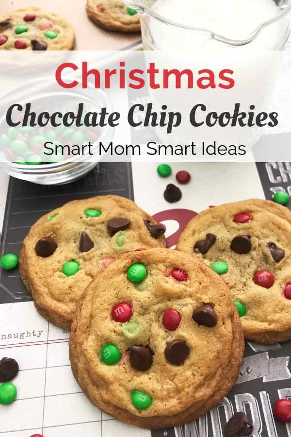 Christmas Chocolate Chip Cookie Recipe | #smartmomsmartideas, #Christmas, #Cookierecipe, #Christmascookie, #recipe