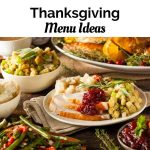 Thanksgiving menu plan