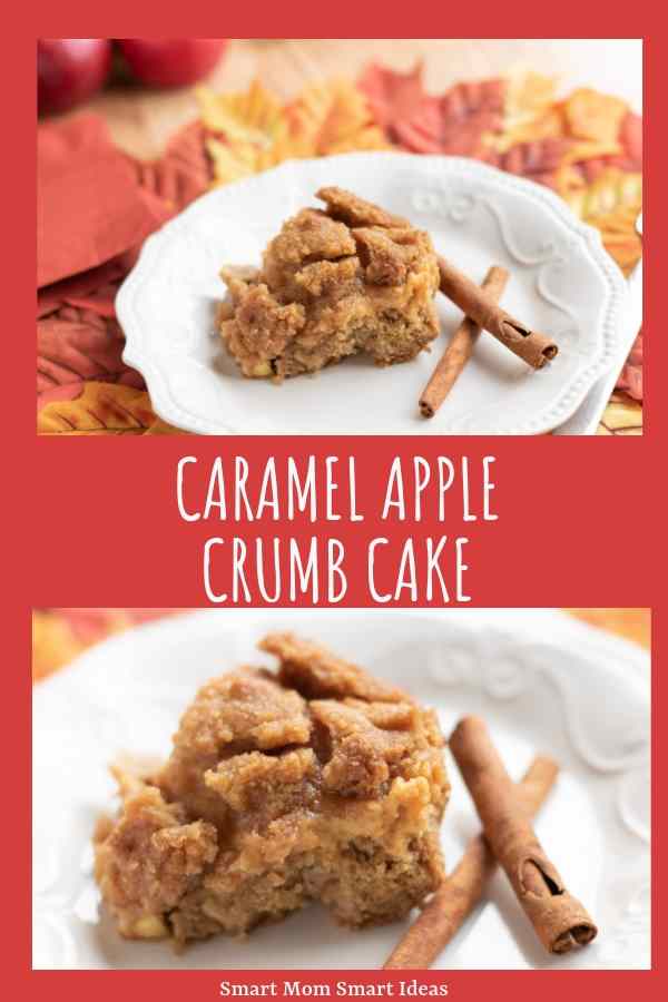 Caramel Apple Coffee Cake Recipe a delicious crumb cake to enjoy with friends.