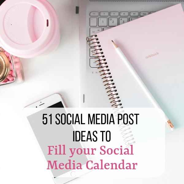 Social media calendar content ideas
