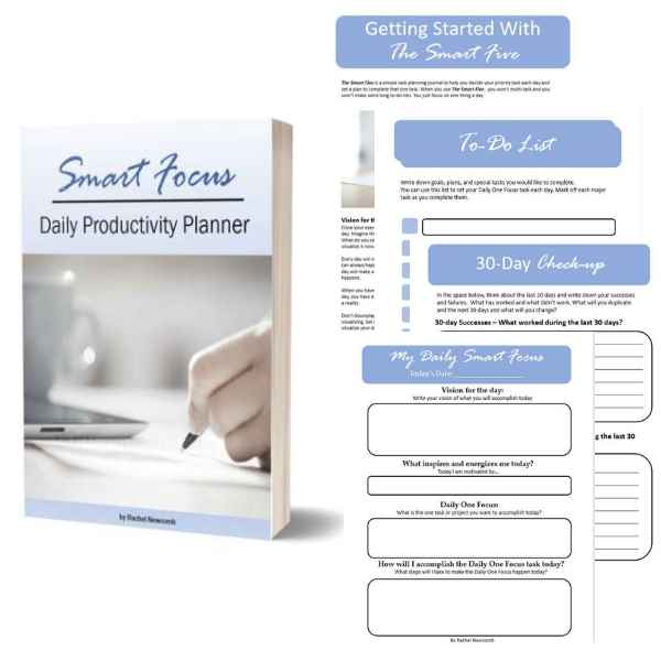Get more done every day with the smart focus productivity planner