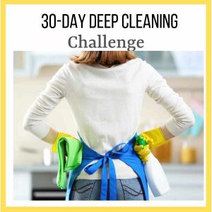 Deep clean your home in 30-days.