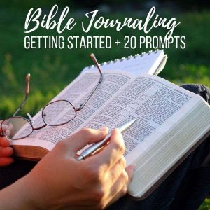 Bible journaling for women