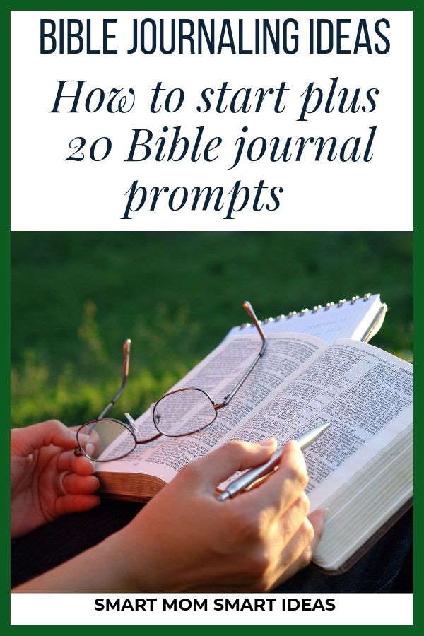 How to start bible journaling and 20 bible journaling prompts to help you get more from your bible study. #biblejournaling, #biblestudy,